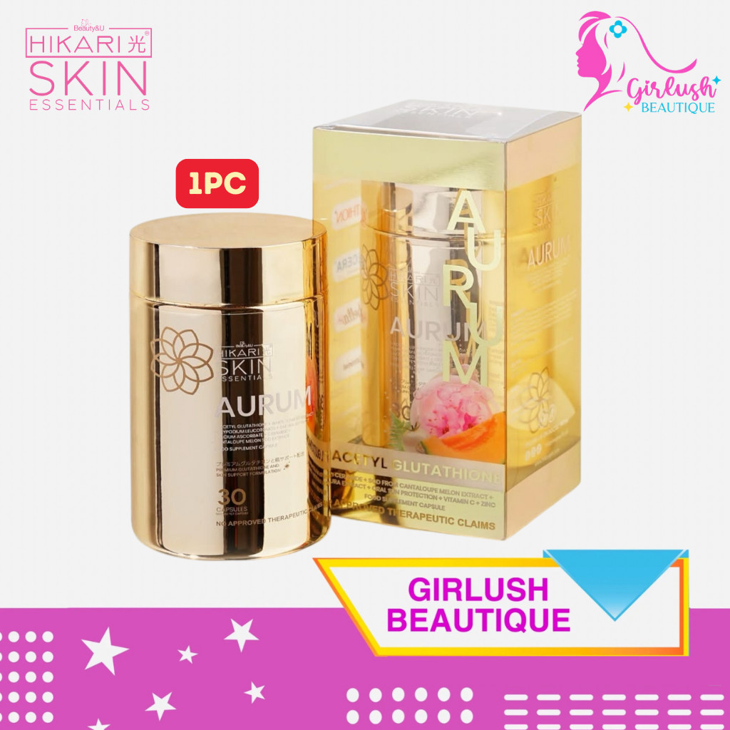Hikari Aurum S-Acetyl Glutathione Capsules | Shopee Philippines