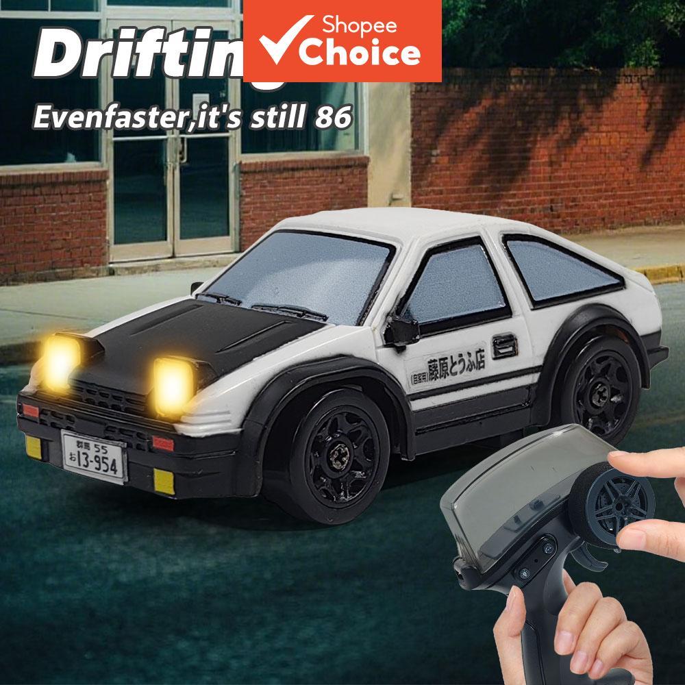 1:64 Ae86 Desktop Mini Remote Control Racing Drift Car 2.4G Full ...