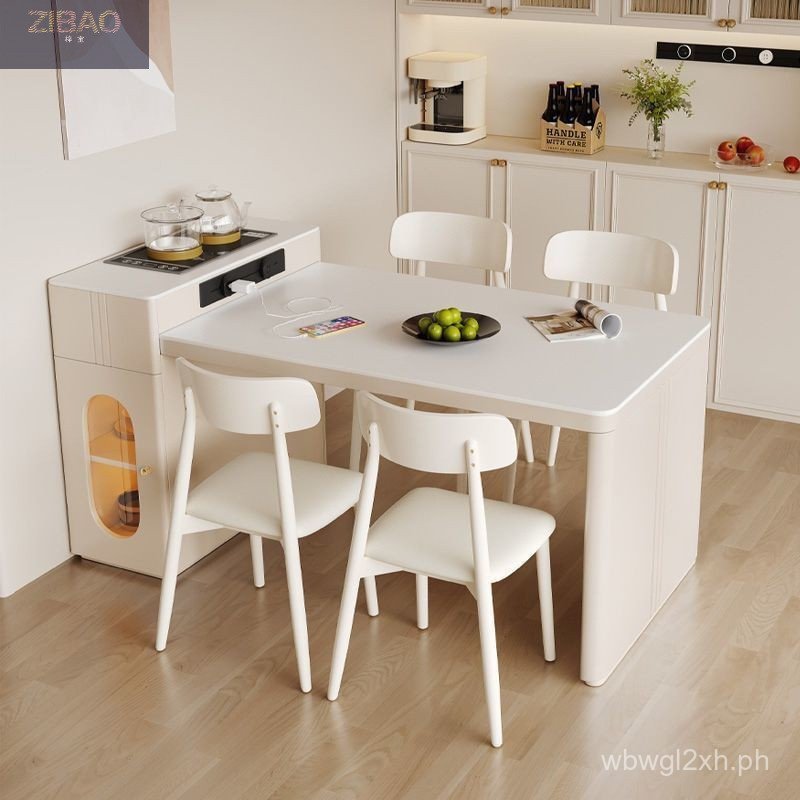 Xianglihuating Cream Style Island Dining Table Tea Table Integrated ...