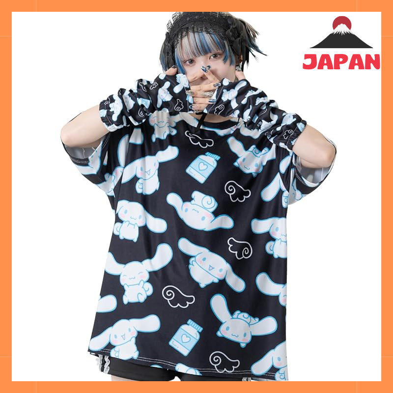 ACDC Rag Unisex Cinnamon T-Shirt - Sanrio Collaboration, Harajuku Style ...