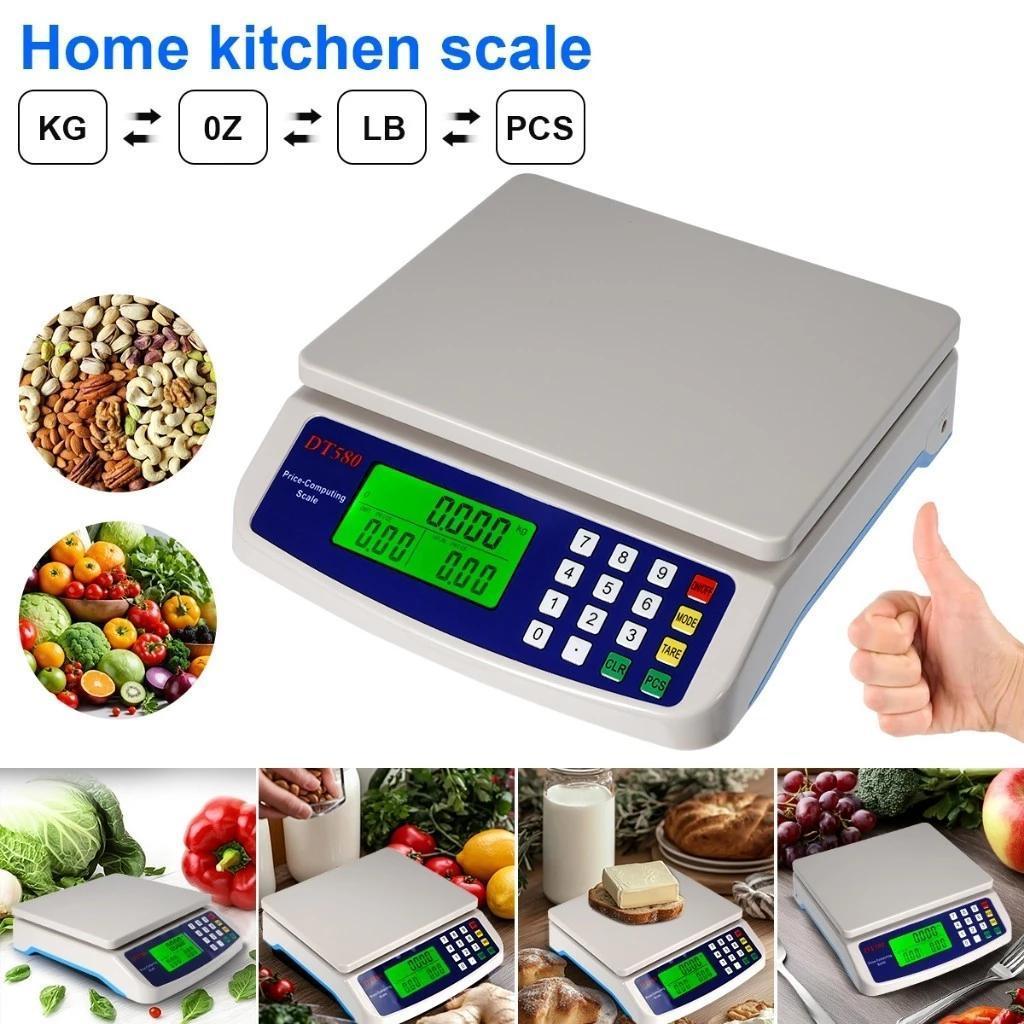 Digital Scale Weight Rechargeable Digital Price Computing Scale 30kg ...