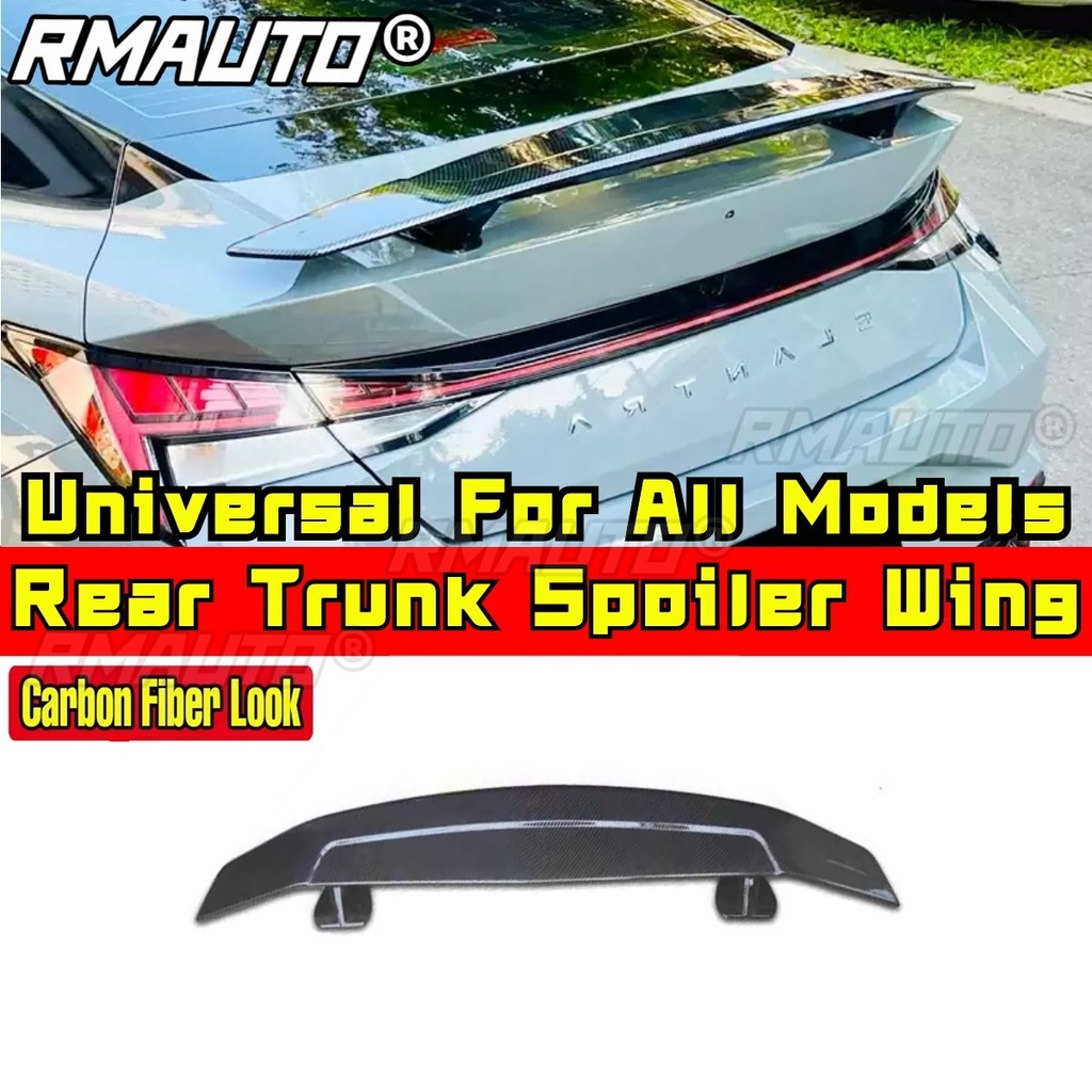 Universal for All Models Rear Trunk Spoiler Wing Rear Roof Spoiler Roof ...