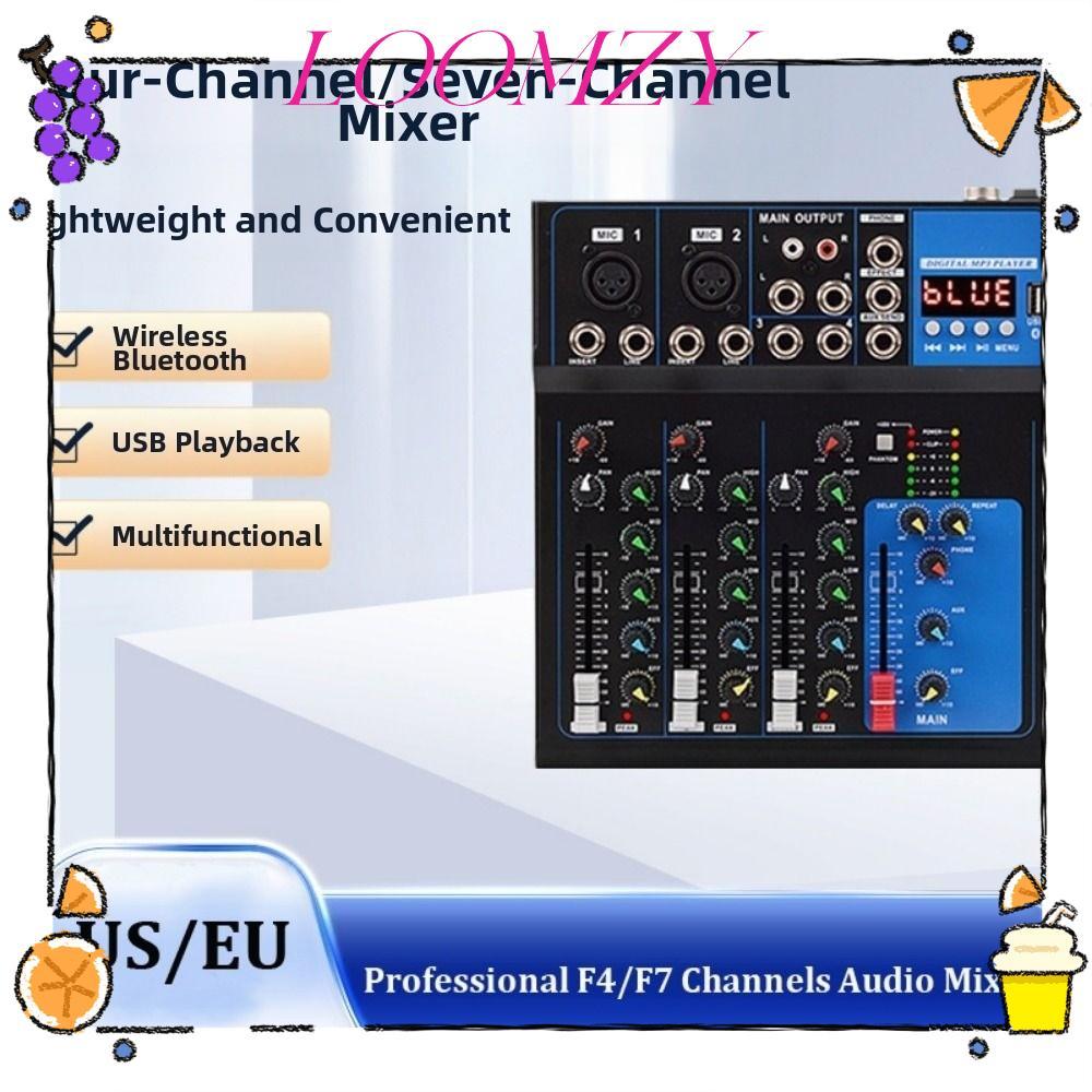 LOOMZY 4/7 channel built-in, with equalizer US/EU Style F4/F7 Channels ...