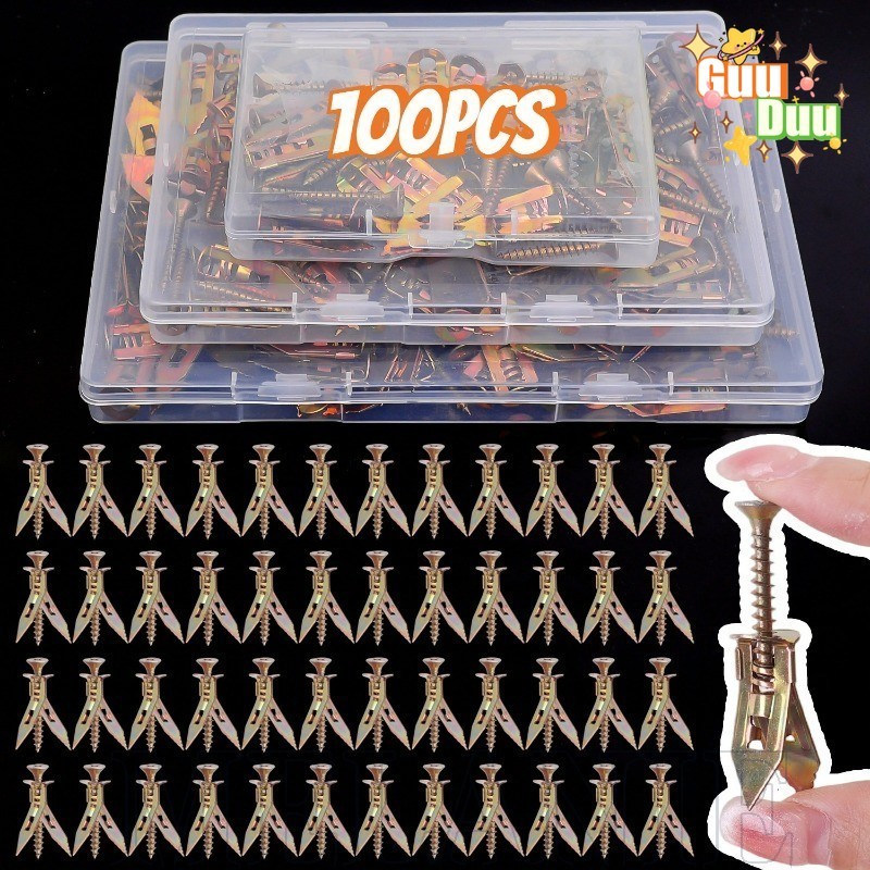 [ GuuDuu ]Home Improve Bolt Tools - 65 Manganese Steel Expansion Rivets ...