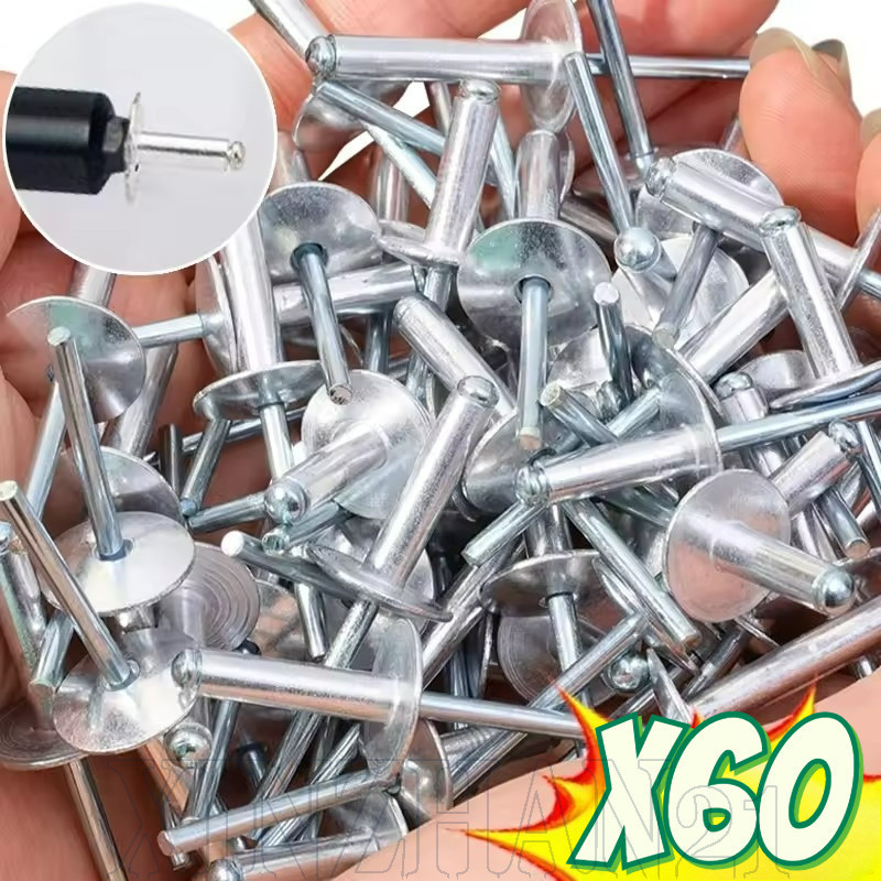 Board Wall Duct Boat Fasteners - Large Flange Aluminum Alloy Rivets ...