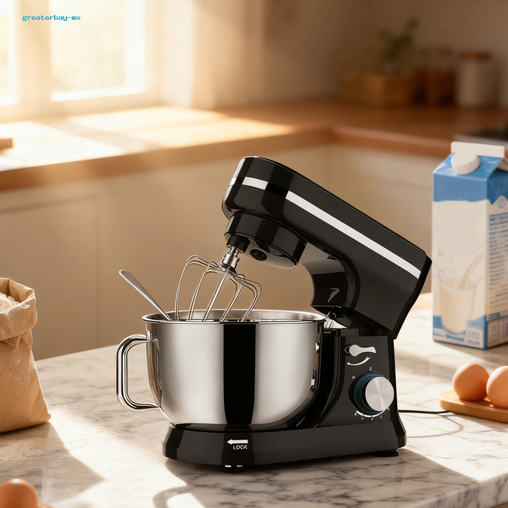 Automatic Stand Mixer Kitchen Mixer with Whisk 660w 6-speed Electric ...