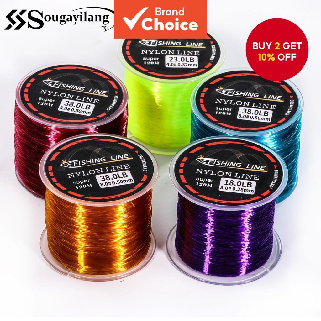 Sougayilang Brand New 5 Color Fishing Line 7-38 lbs No. 8 High Quality ...