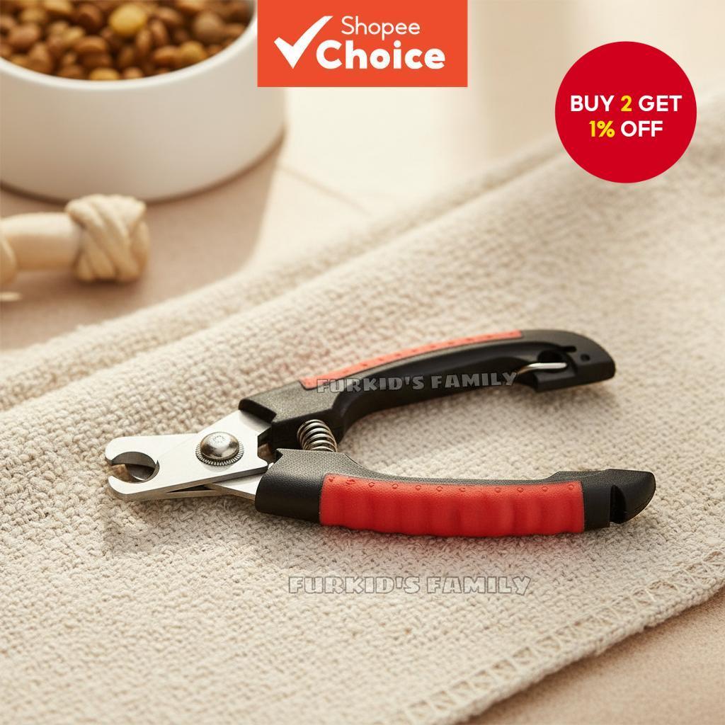 Pet Grooming Scissors Stainless Steel Trimmer With Safety Lock For Cats ...