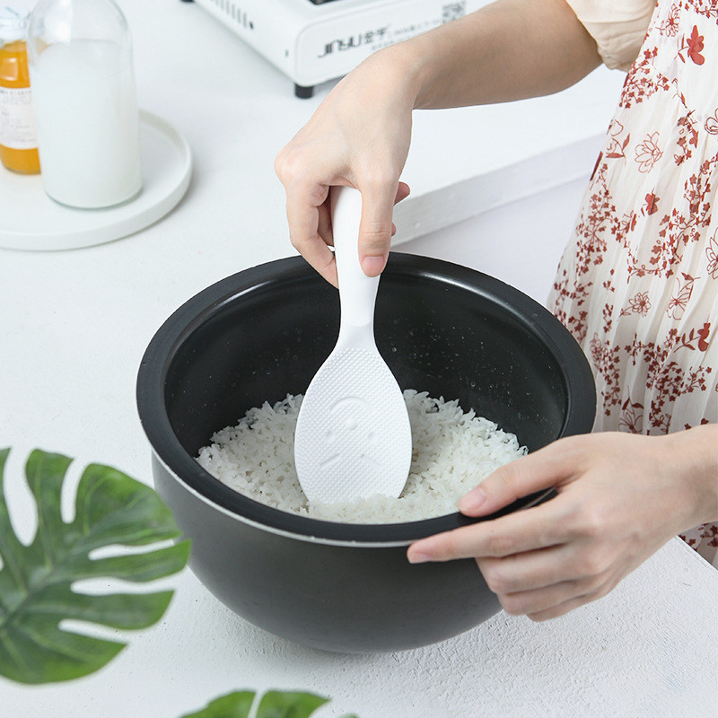 KM.1195Non-Stick Rice Spoon Rice Cooker Spoon Serving Spoon Standable ...