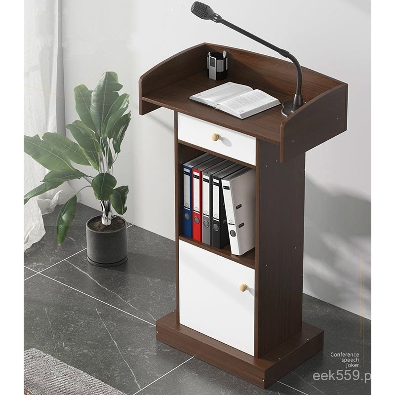 Church Wooden Lectern School Lectern Teaching Training Reception Desk ...