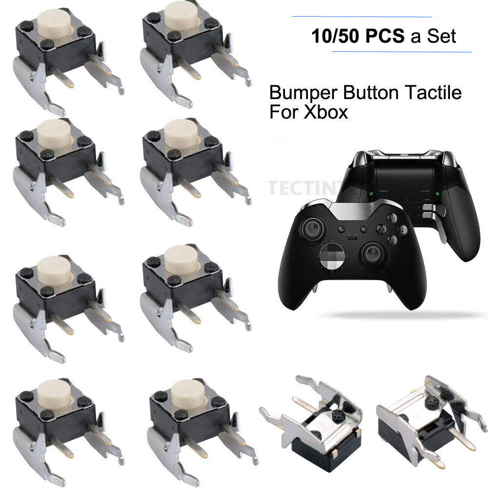 10/50Pcs Replacement RB LB Bumper Tactile Switch Button for Xox 360 ...