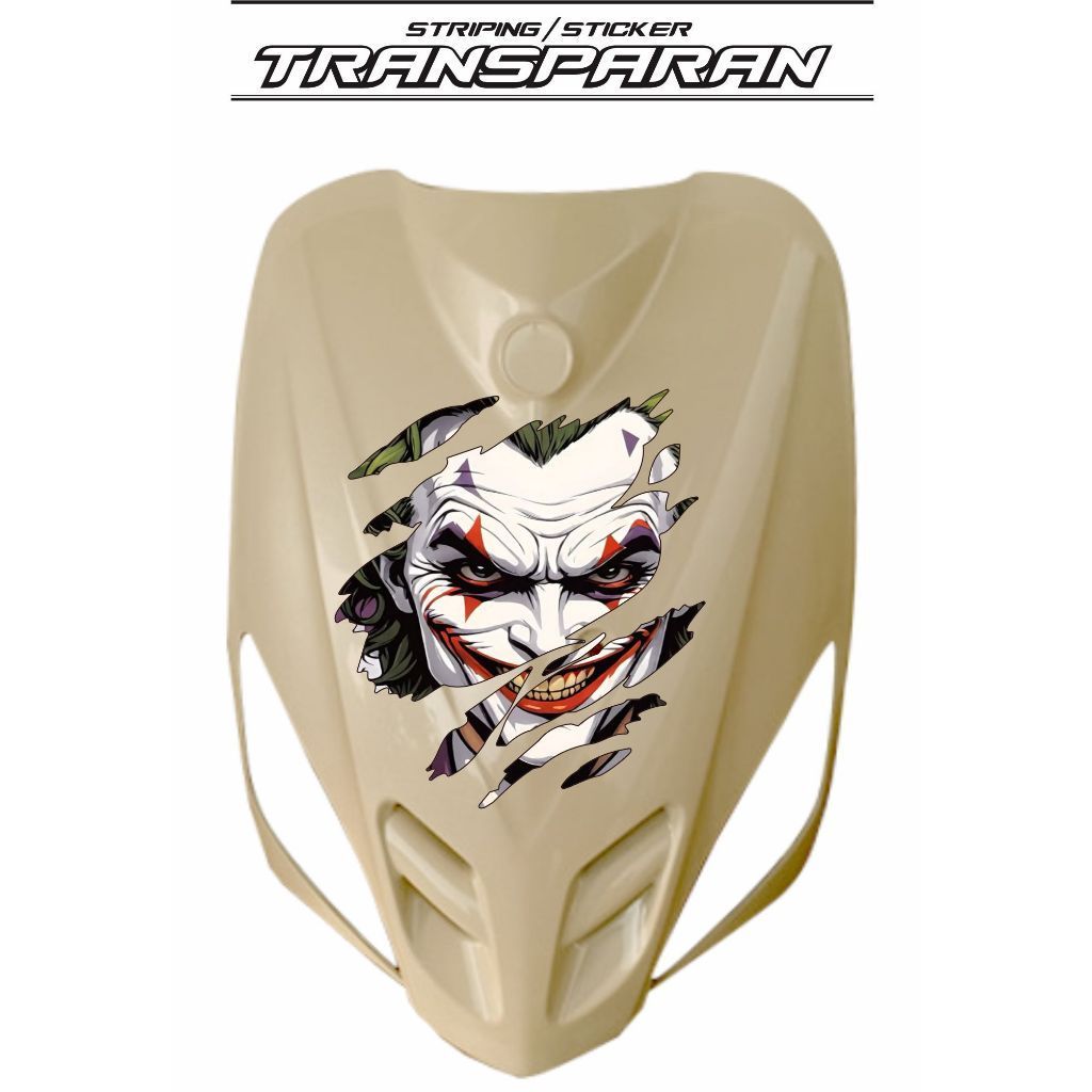 MIO CHEST STICKER VARIATION CLEAR TRANSPARENT UV MATERIAL MOTORCYCLE ...
