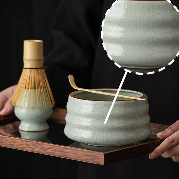 Matcha Tool Bowl Japanese Retro Ceramics, Tea Ordering Tools Full Set ...