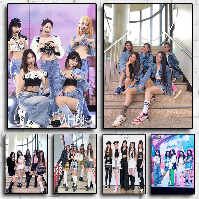 Kpop Music Album Poster Aesthetic Rapper Sexy Girl OMG Ditto Band ...