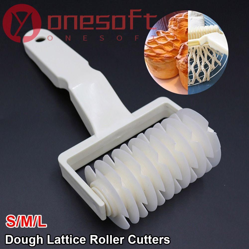 ONE-SOFTNESS 1Pcs Dough Lattice Roller Cutters, S/M/L Rolling Pull ...