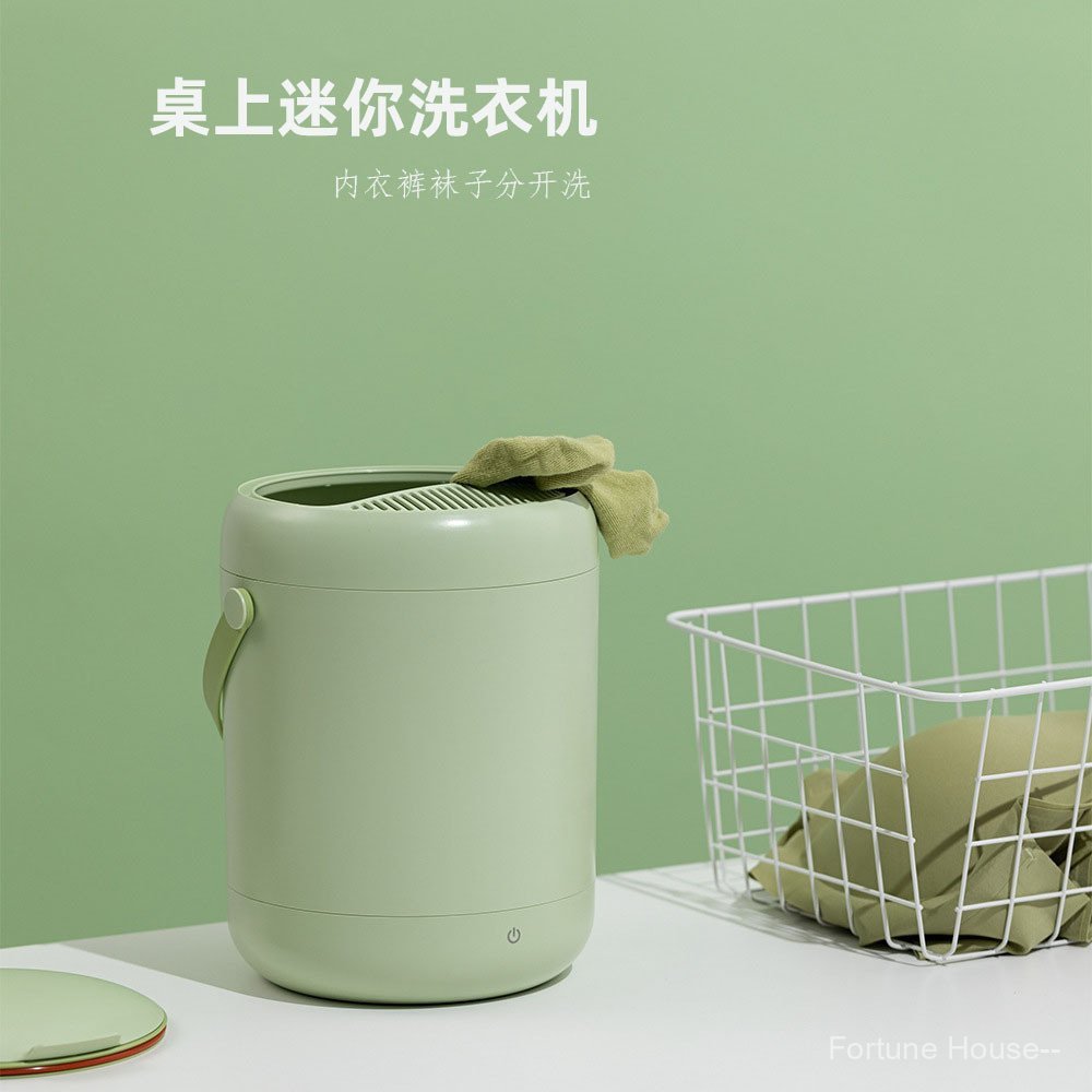 New Small Pulsator Underwear Pants Washing Machine Manual Dehydrating ...