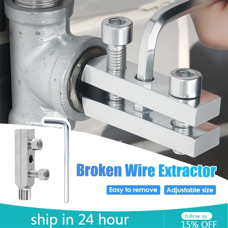 Household Faucet Broken Pipe Extractor Tap Thread Extractor 4 & 6 Point ...