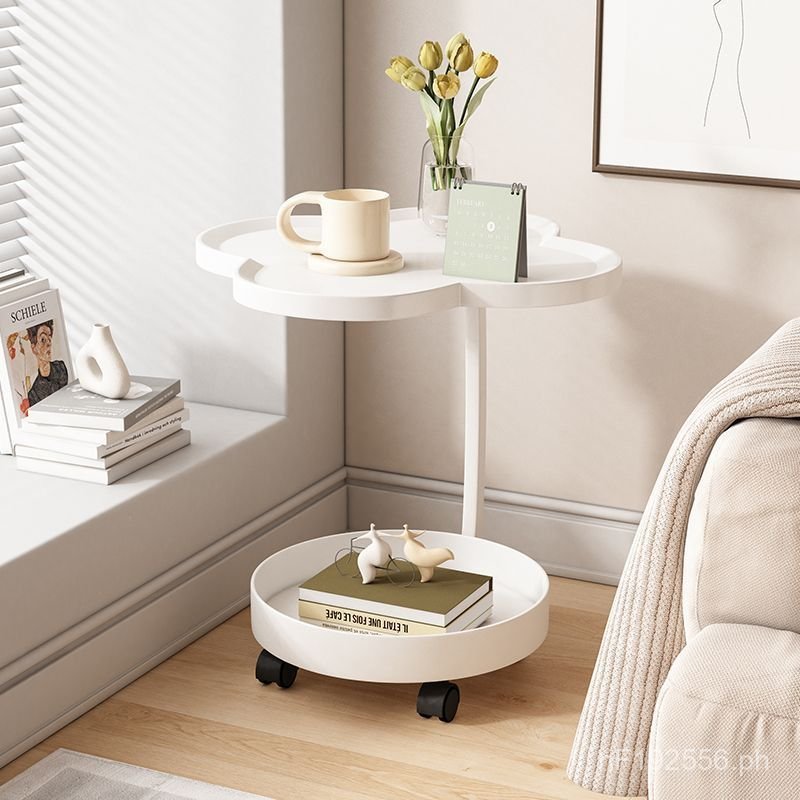 Home Bedside Table Floor Standing Style Living Room Small Coffee Table ...
