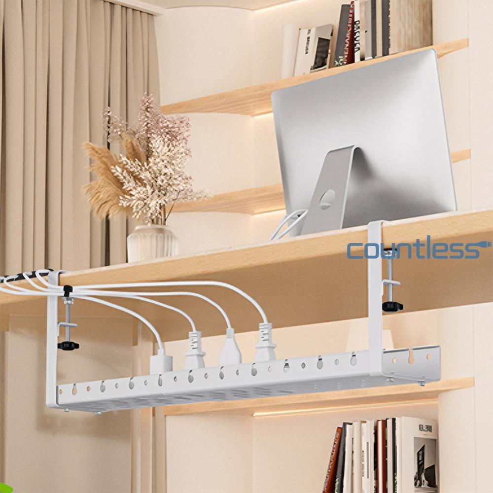 Extendable Under Desk Cable Management Tray Heavy Duty Under Desk Cable ...