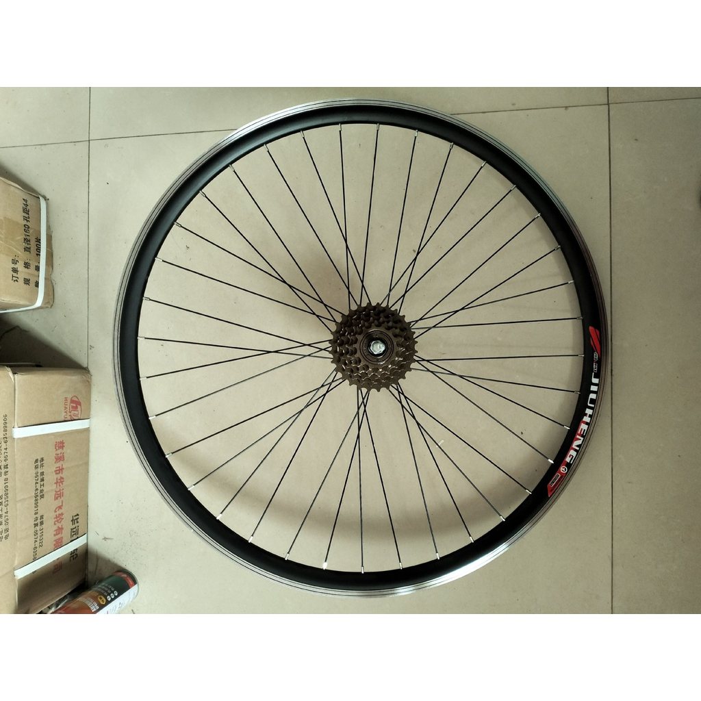 700c Road Bike Wheelset Aluminum Alloy Quick Release Double Bearing v ...