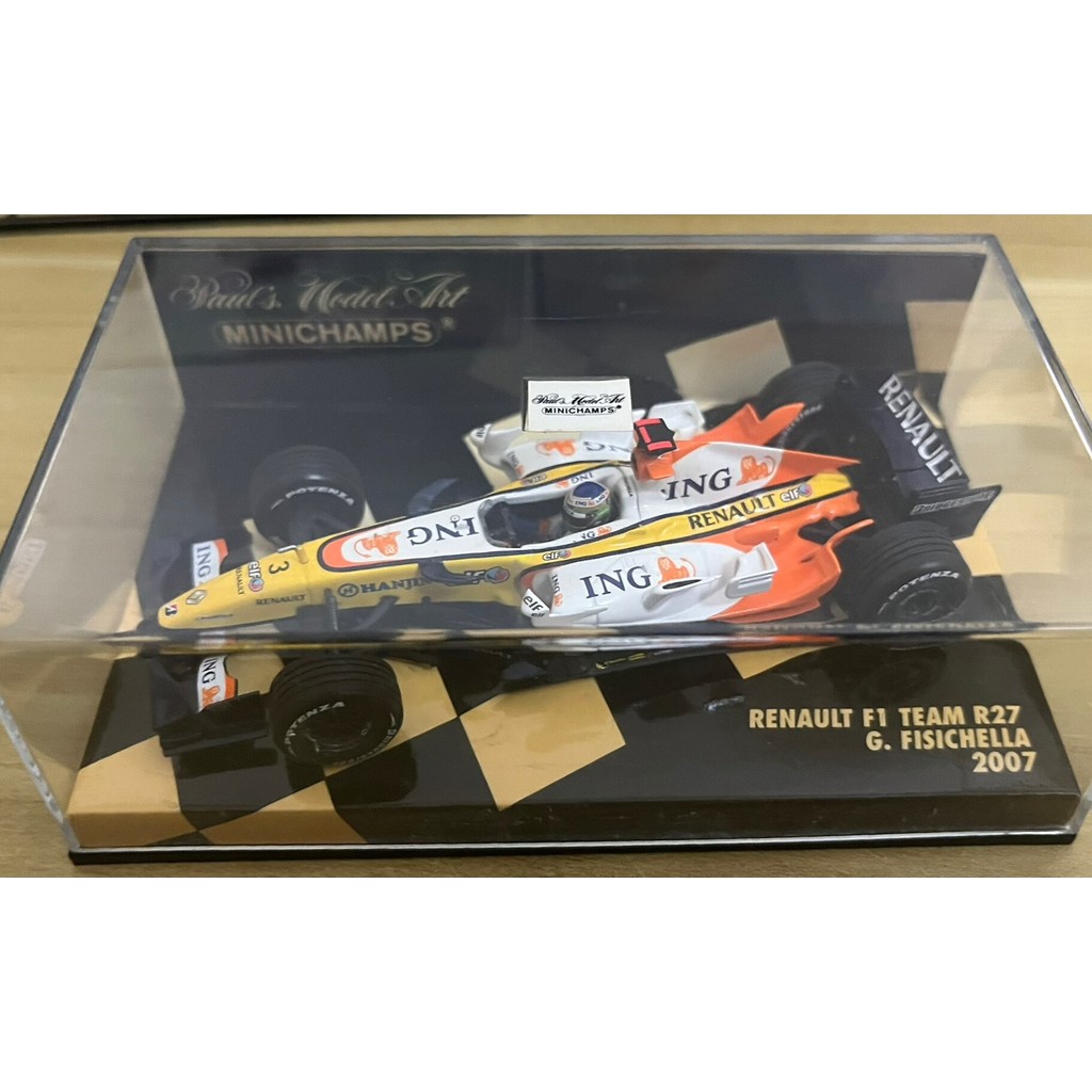 Minichamps Mini Cut 1/43 Renault R27 Fischella Renault Fleet 2007 ...