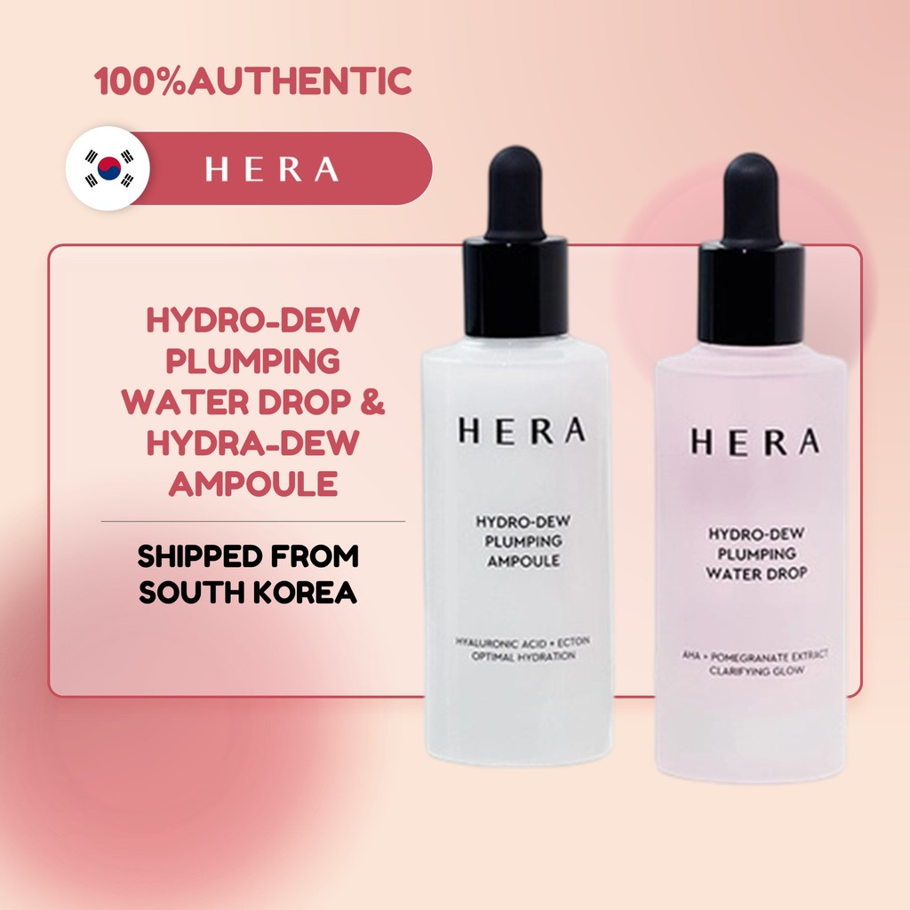 [HERA] HYDRO-DEW PLUMPING WATER DROP 50ml & HYDRA-DEW AMPOULE 50ml ...