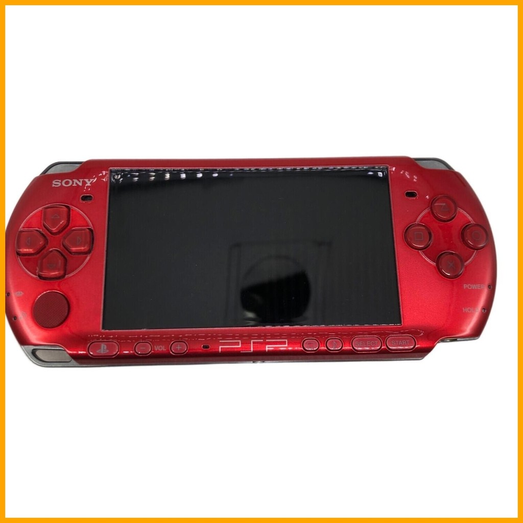 SONY PSP Radiant Red PSP-3000RR (Tested and Working) A972 | Shopee ...