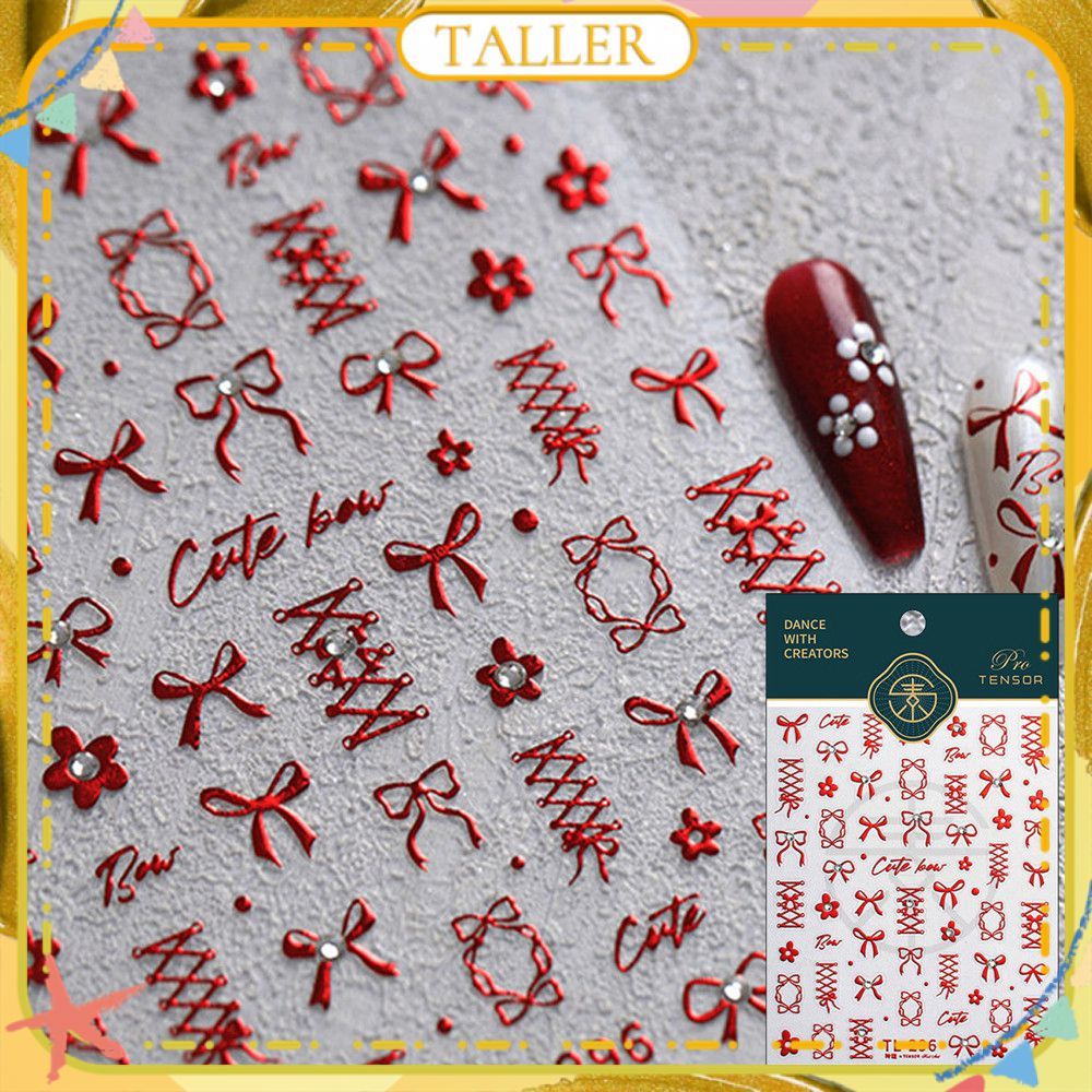 Ready Stcok Matte Nail Stickers Easy To Operate Nail Art Nail Art ...