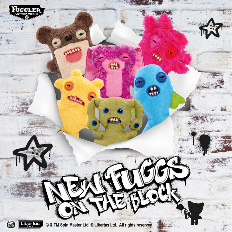 Fuggler Tooth Monster Street Series plush toys, cute, ugly and funny ...