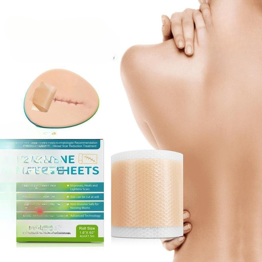 West Month Silicone Scar Patch Self Adhesive Stretch Mark Repair Strip ...