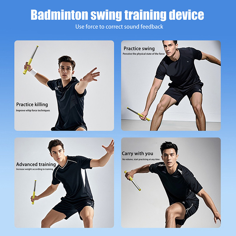GMARTY 1PC Badminton Raet Swing Correction Trainer High Clear Ball ...