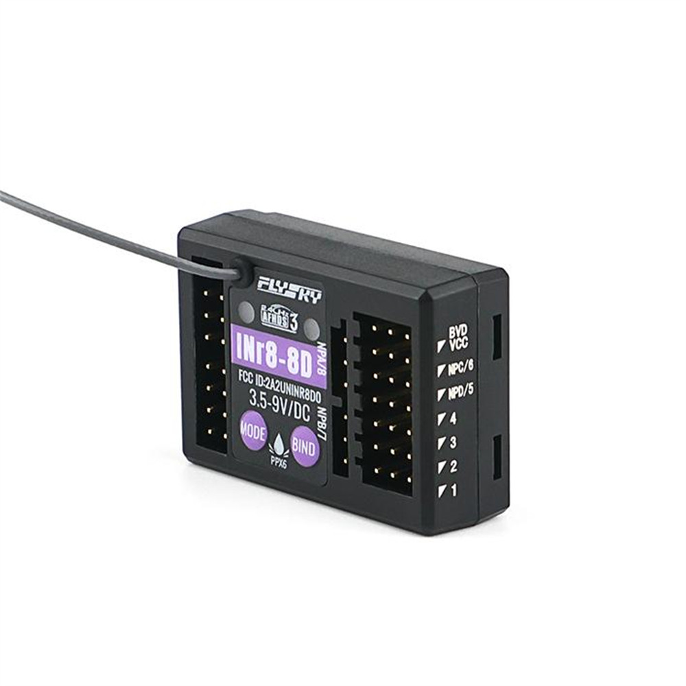 Flysky INr8-8D RC Car Receiver 8 Channel AFHDS 3 Protocol with ...