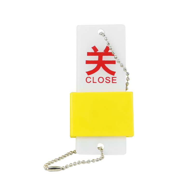 Acrylic Switch Identification Plate Mechanical Equipment Valve Pipeline ...