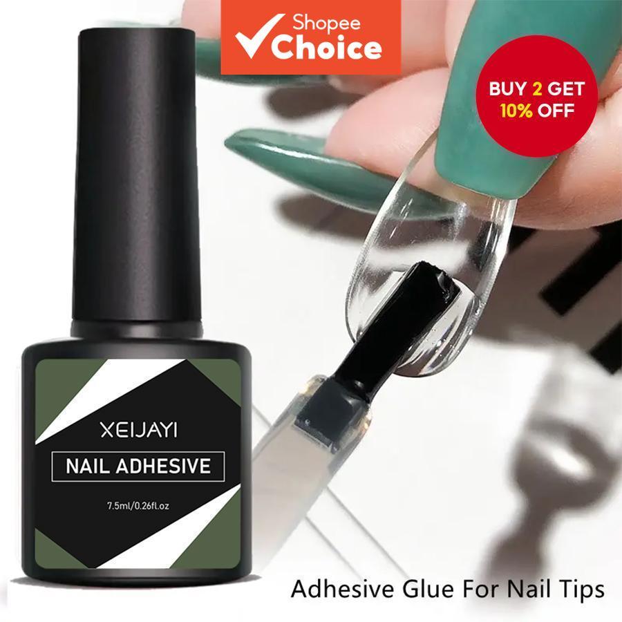 XEIJAYI 1Pc Sticky Nail Glue -Quick-Drying, Strong Sticking, UV Gel ...