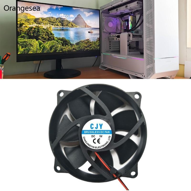 Orangesea 90mm Cabinet Cooling Fan Low Noise Energy For PC Workstation ...