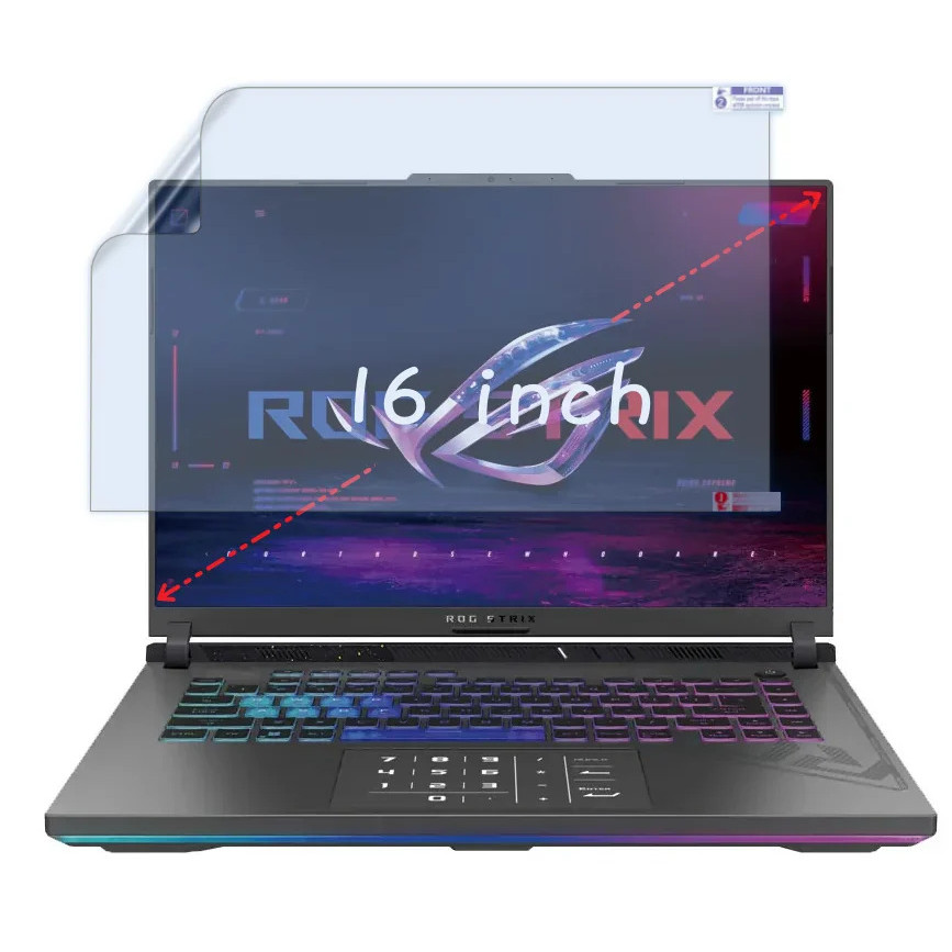 Clear/matte Screen Protector Film For Asus Rog Strix G16 2025 G614 ...