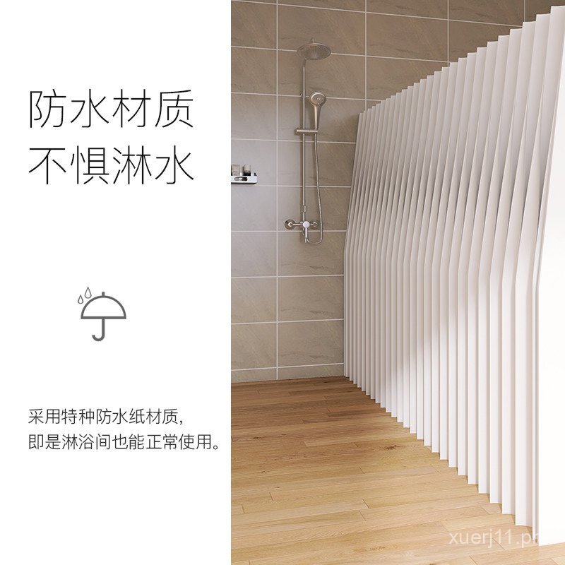 Paper Screen Partition Accordion Paper Wall Foldable Mobile Waterproof ...