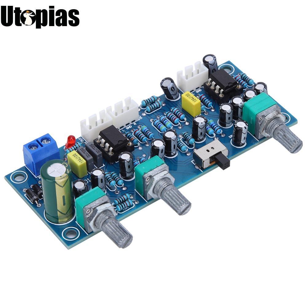 [UTOPIAS] Low Pass Filter, 2.1 Channel NE5532 78M12 Preamp Board ...