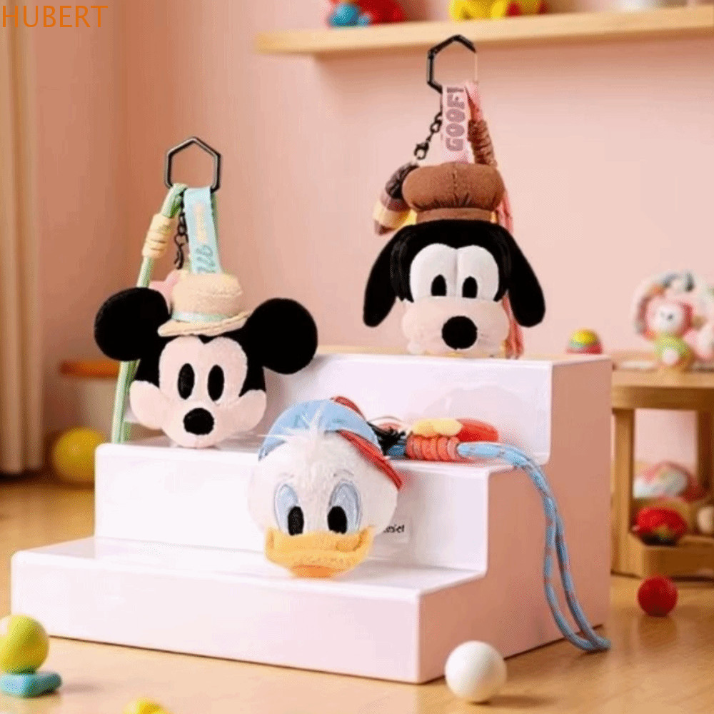 HUBERT Mickey Mouse Family Plush Toy, Mickey Family Series Cartoon ...