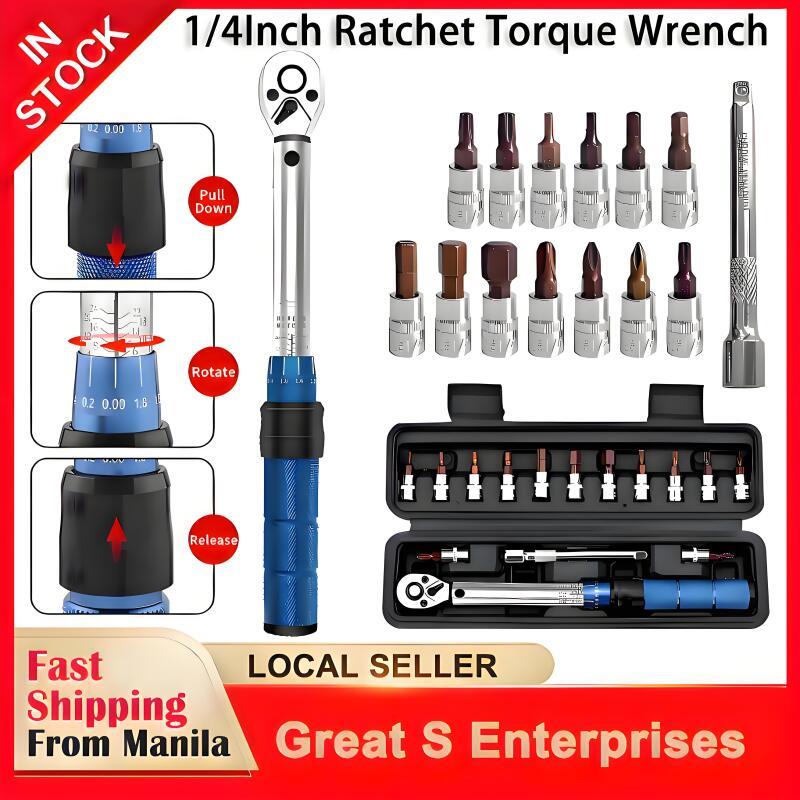 GSE Adjustable 1/4inch Quick-release Torque Wrench High Precise Preset ...