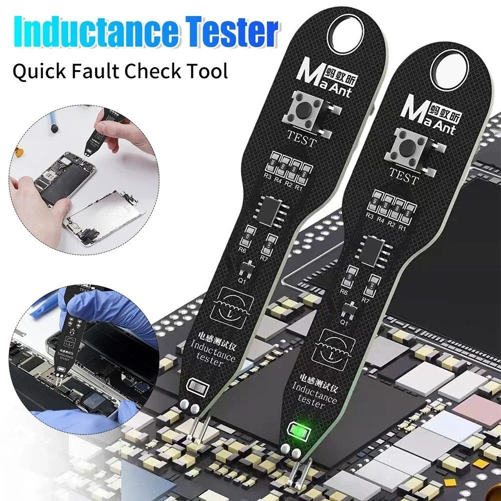 2-Pack Inductance Tester – Type-C Powered, High Precision Coil Tester For Mainboard & Phone Repairs