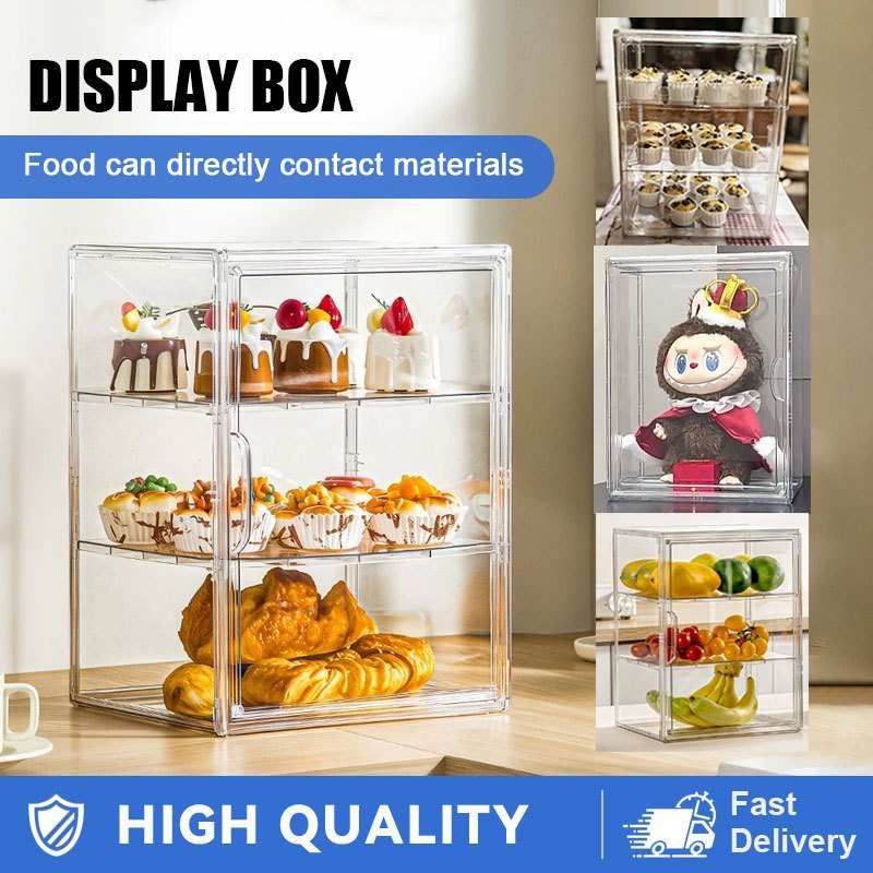 Shop acrylic bread display case for Sale on Shopee Philippines