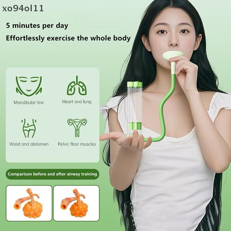 Haltère Respiratoire Réglable – Entraînement Pulmonaire Et Perte De Poids – Capacité 20/69/100 G, Avec Embouts Et Brosse