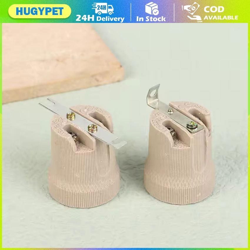 E27 Ceramic Screw Base High Temperature Resist Socket Light Bulb Holder ...