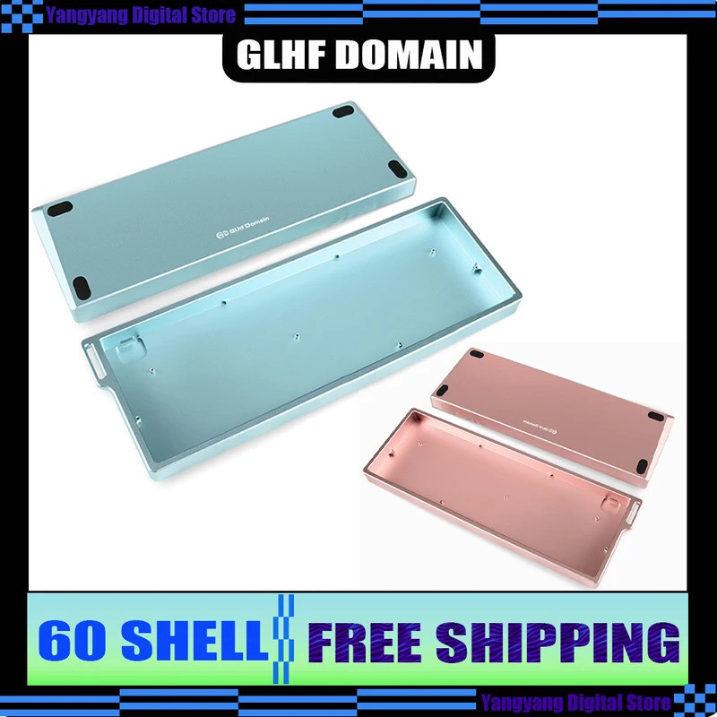 CNC Anodized Aluminum Customized Keyboard Case MAD60 GH60 Wotting60HE ...