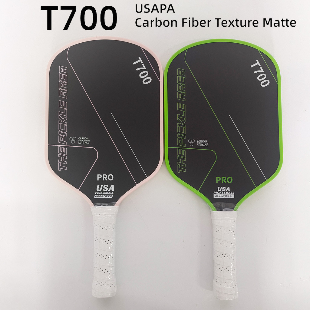 Cold Pressed T700 Carbon Fiber Pickleball Paddle 16mm Textured Matte ...