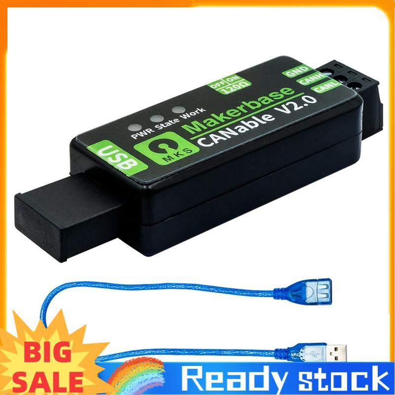 ready stockMakerbase Klipper CANable 2.0 USB to CAN Module Adapter ...