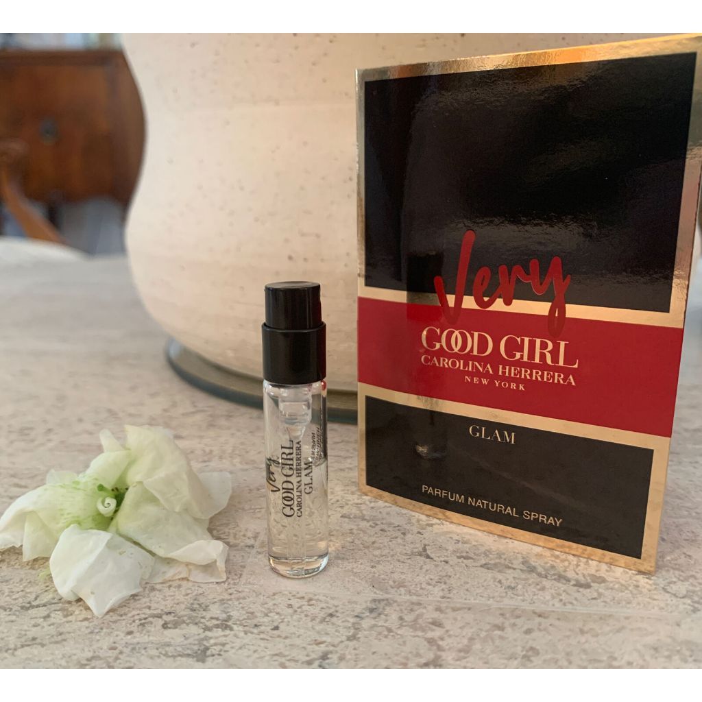 AUTHENTIC CAROLINA HERRERA VERY GOOD GIRL GLAM PARFUM SAMPLER 1.5ML ...