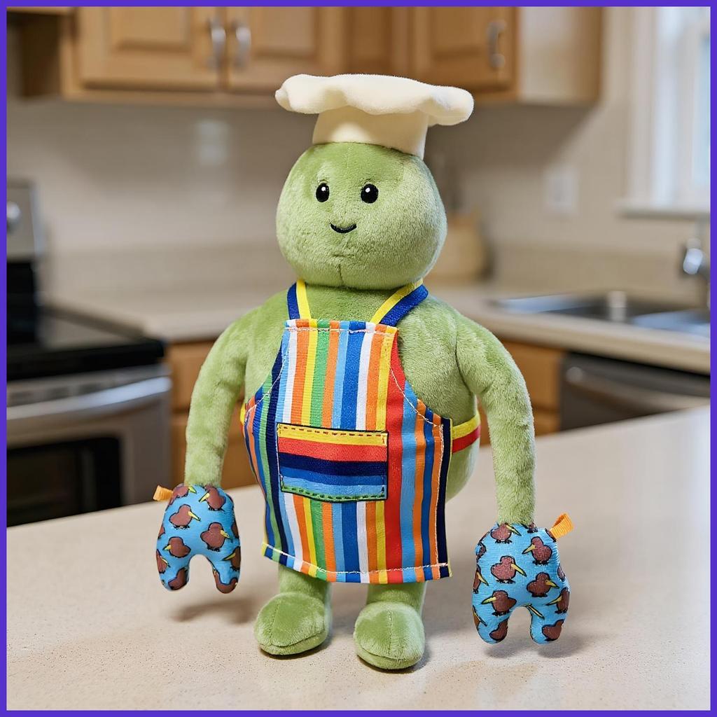 For The Tiny Chef Show Chef Plush Stuffed Accompanying Doll Soft Plush ...