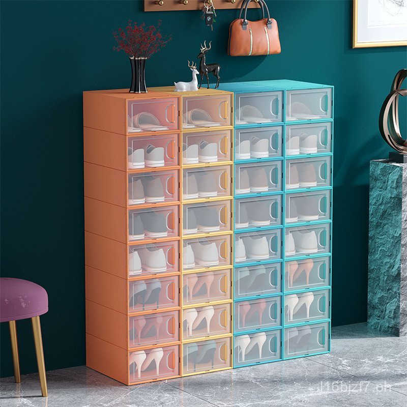 Shoe Box Storage Box Transparent Drawer Style Internet Celebrity ...